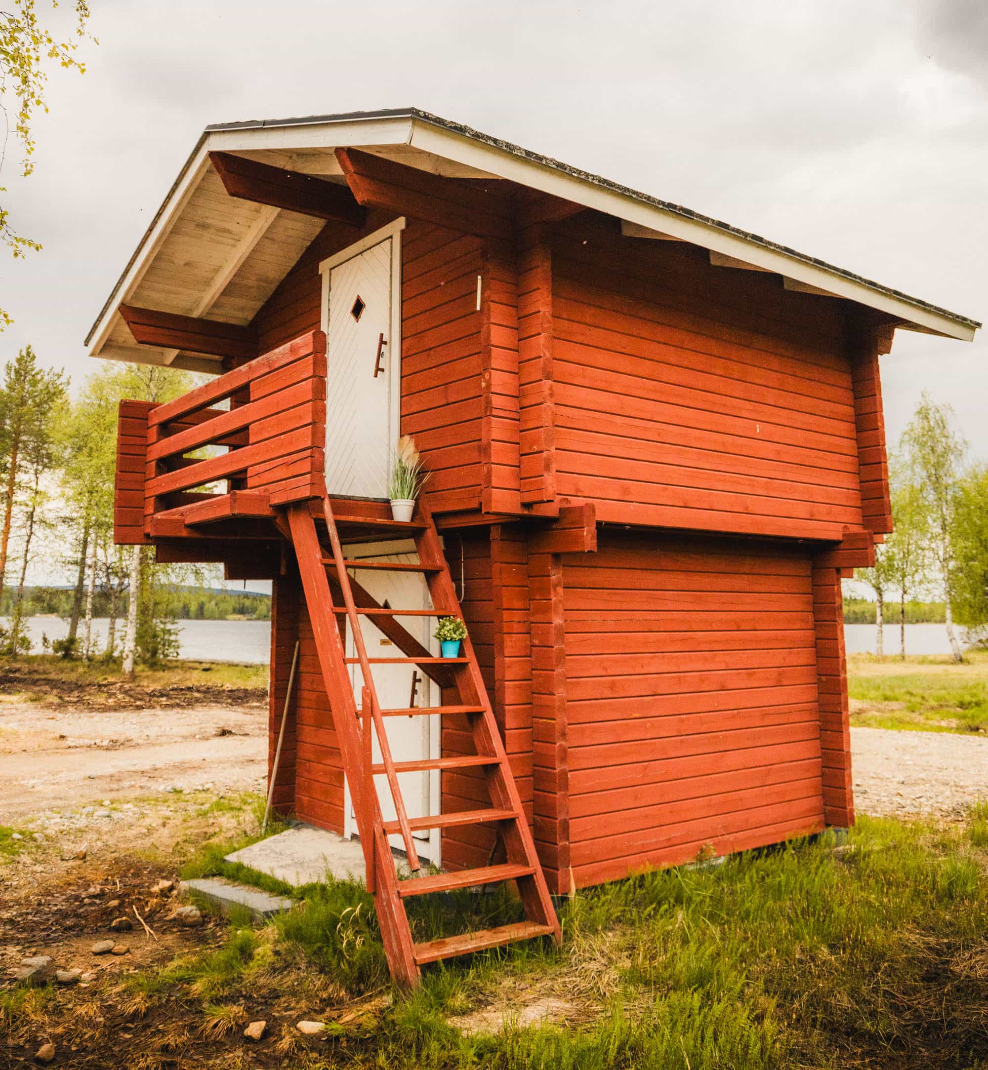Finnish aitta accommodation